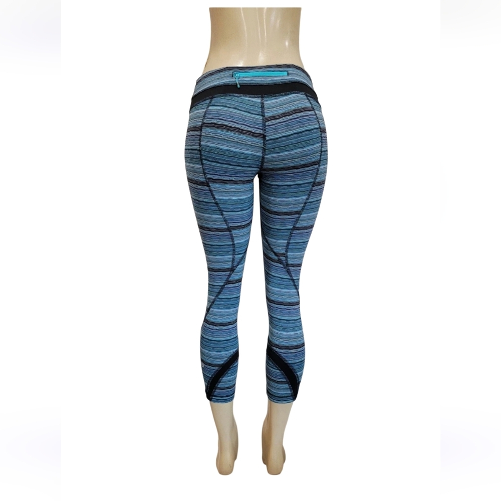 Lululemon Women's Size 6 Leggings Gym Yoga Pants Back Zip Pocket - Picture 4 of 12